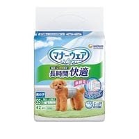 マナーウェア 長時間快適オムツ 男の子用 SS 犬用(42枚)