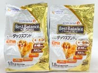 【訳あり】2個セット！シニア ベストバランス ミニチュア・ダックスフンド用 カリカリ仕立て 1.8kg ◆賞味期限 2027年2月