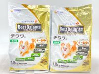 【訳あり】2個セット！ベストバランス チワワ用 カリカリ仕立て 1.8kg 成犬 ◆賞味期限 2027年1月