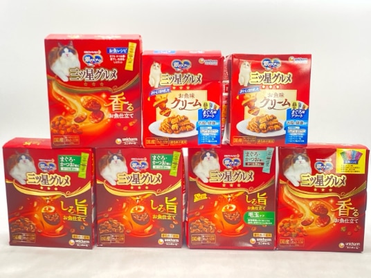 【訳あり】7個セット！銀のスプーン 三ツ星グルメ 成猫 ◆賞味期限 2027年2月