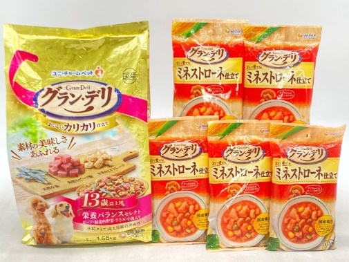 【訳あり】6個セット！シニア グラン・デリ カリカリ仕立て 栄養バランスセレクト ミネストローネ仕立て ◆賞味期限 2027年3月