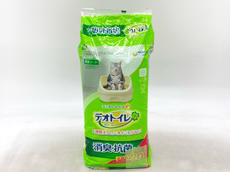 【訳あり】デオトイレ デオトイレ専用取替シート 消臭・抗菌シート 20枚入 成猫