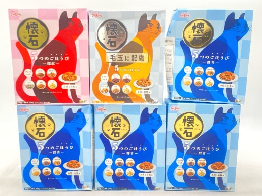 【訳あり】6個セット！ペットライン 懐石 成猫 ◆賞味期限 2026年10月