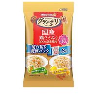グラン・デリ 国産鶏ささみパウチ 使い切り ほぐし 成犬用 野菜入り＆チーズ入り(160g) ◆賞味期限 2026年11月
