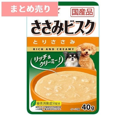 ★16個まとめ売り★いなば ささみビスク とりささみ 40g ◆賞味期限 2027年3月