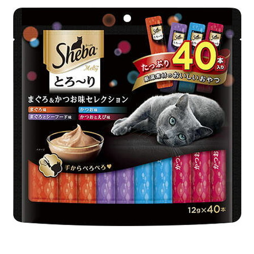 シーバ メルティ とろ～り まぐろ＆かつお味セレクション SMT50(480g) ◆賞味期限 2027年4月