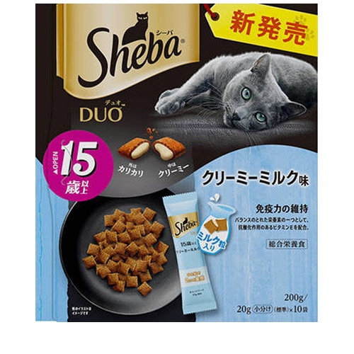 シーバ デュオ クリーミーミルク味 15歳以上 SD43 200g ◆賞味期限 2027年2月