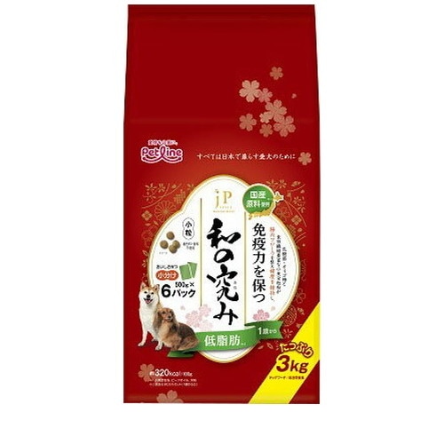 JPスタイル和の究み 小粒 低脂肪 1歳から 3kg ◆賞味期限 2027年6月
