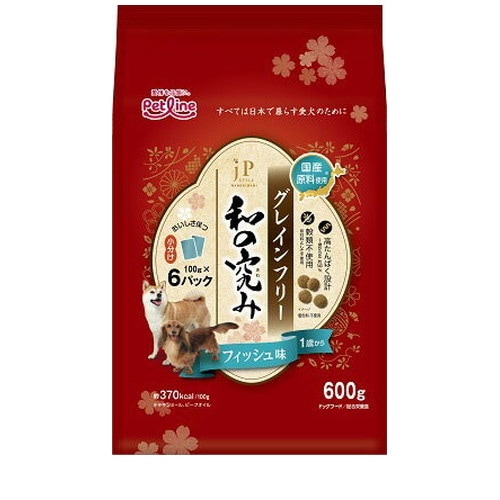 JPスタイル和の究み 小粒 グレインフリー フィッシュ味 1歳から 600g ◆賞味期限 2027年6月