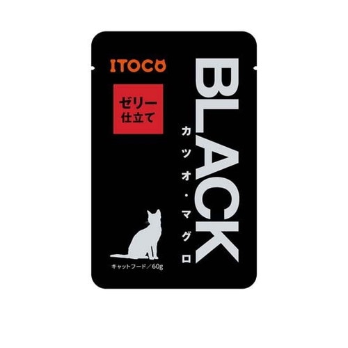 ブラック カツオ・マグロ ゼリー仕立て(60g) ◆賞味期限 2027年11月