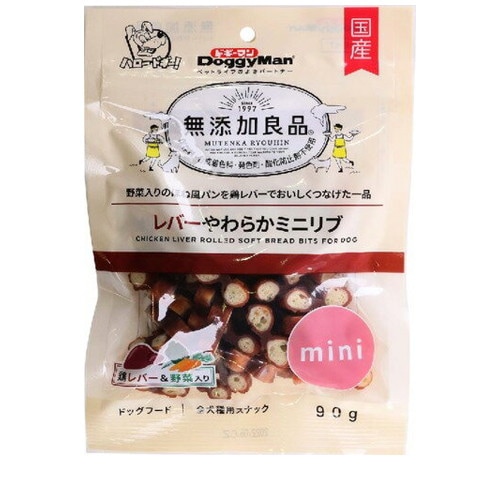 無添加良品 レバーやわらかミニリブ 90g ◆賞味期限 2026年11月