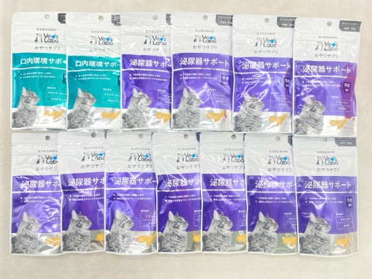 【訳あり】13個セット！ベッツラボ おやつサプリ 口内環境・泌尿器サポート 30g 成猫 ◆賞味期限 2026年9月