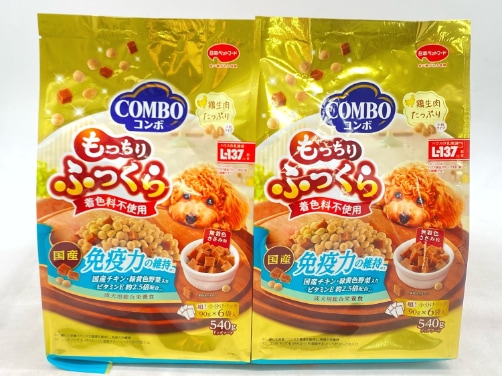 【訳あり】2個セット！コンボ もっちりふっくら 免疫力の維持 540g 成犬 ◆賞味期限 2026年9月