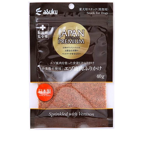 アスク ジャパンプレミアム エゾ鹿肉ふりかけ 40g ◆賞味期限 2026年9月
