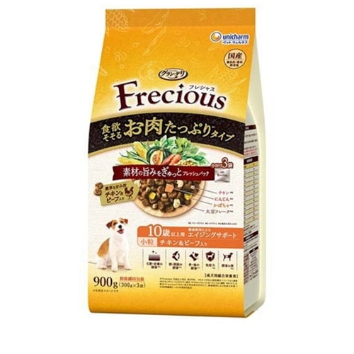 グラン・デリ フレシャス 10歳以上用 食欲そそるお肉たっぷりタイプ チキン＆ビーフ入り 900g ◆賞味期限 2027年7月