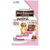 ベストバランス ふっくら仕立て ミニチュア・ダックスフンド用 13歳以上用 1.7kg ◆賞味期限 2027年1月