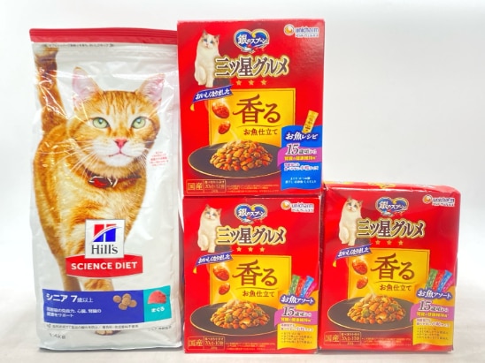 【訳あり】4個セット！シニア サイエンスダイエット 銀のスプーン 三ツ星グルメ ◆賞味期限 2027年1月
