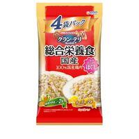 グラン・デリ 総合栄養食 国産 パウチ ほぐし 緑黄色野菜入り*チーズ入り(65g*4袋パック) ◆賞味期限 2028年2月