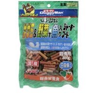 ヘルシーエクセル ササミ&野菜+魚入りジャーキーフード 400g ◆賞味期限 2027年2月