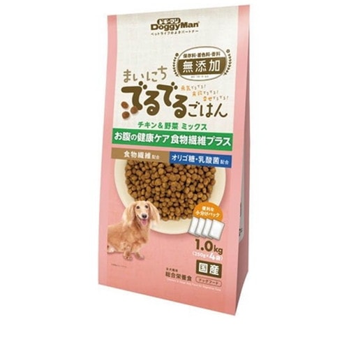 ドギーマン まいにちでるでるごはん お腹の健康ケア 食物繊維プラス 1kg ◆賞味期限 2027年2月