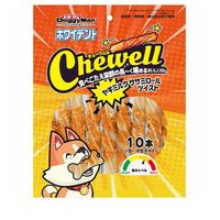ドギーマン ホワイデント Chewell ヤギミルクササミロールツイスト 10本 ◆賞味期限 2027年2月