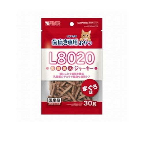サンライズ ニャン太の歯磨き専用おやつ L8020乳酸菌入り まぐろ味 30g ◆賞味期限 2027年2月