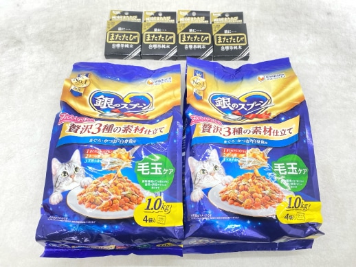 【訳あり】6個セット！銀のスプーン スマック 猫にまたたび 成猫 ◆賞味期限 2027年5月