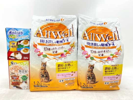 【訳あり】4個セット！銀のスプーン 三ツ星グルメ オールウェル 成猫 ◆賞味期限 2027年3月