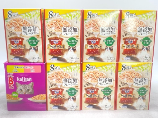 【訳あり】8個セット！カルカン 銀のスプーン 三ツ星グルメ 成猫 ◆賞味期限 2027年3月