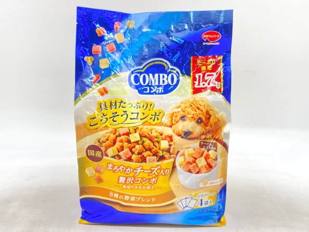 【訳あり】コンボ まろやかチーズ入り贅沢コンボ 1.7kg 成犬 ◆賞味期限 2027年2月