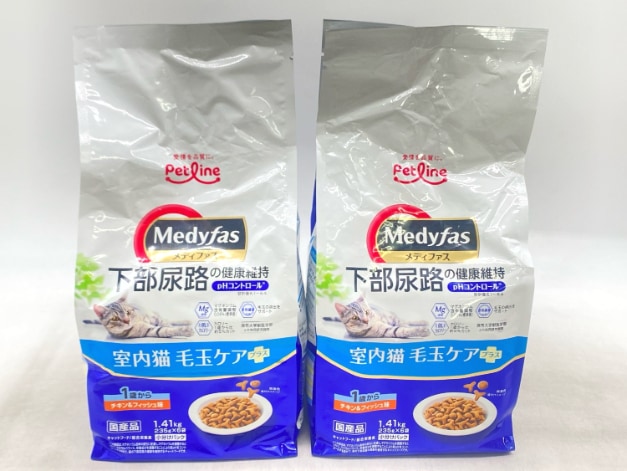 【訳あり】2個セット！ペットライン メディファス 1.41kg 成猫 ◆賞味期限 2027年8月