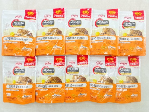 【訳あり】10個セット！シニア ペットライン メディファスアドバンス 200g ◆賞味期限 2027年1月