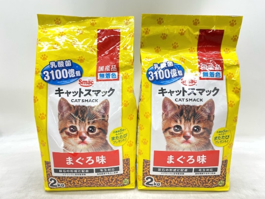 【訳あり】2個セット！スマック キャットスマック 2kg 成猫 ◆賞味期限 2027年5月
