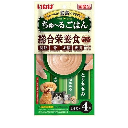 ちゅ～るごはん 総合栄養食 とりささみ 56g(14gx4本入) ◆賞味期限 2028年5月