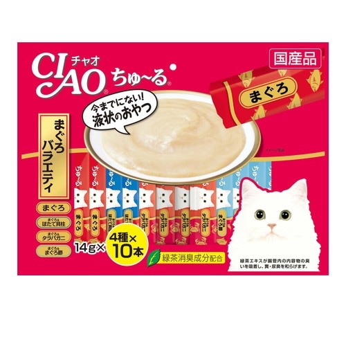 いなば CIAO チャオ ちゅ～る まぐろバラエティ 14g×40本 ◆賞味期限 2027年6月