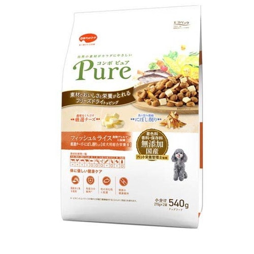 コンボ ピュア ドッグ フィッシュ＆ライス(540g) ◆賞味期限 2027年1月