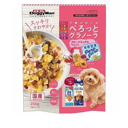 六穀のめぐみ ぺろっとグラノーラ フルーツミックス りんご味(250g) ◆賞味期限 2027年2月