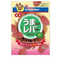 ドギーマン うまい！レバースナック 緑黄色野菜入り(70g) ◆賞味期限 2027年4月