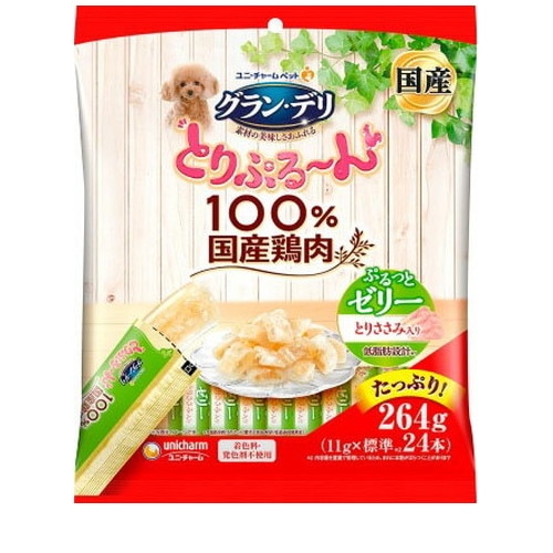 グラン・デリ とりぷる～ん ゼリー とりささみ 11g×24本 ◆賞味期限 2027年12月