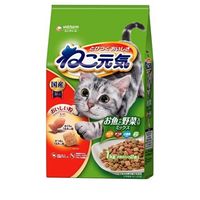 ねこ元気 全成長段階用 お魚と野菜入りミックス まぐろ・かつお・白身魚・緑黄色野菜(1kg) ◆賞味期限 2027年7月