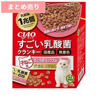 ★12個まとめ売り★チャオ すごい乳酸菌クランキー 子ねこ用 まぐろ節ミックス味(20g*10袋入) ◆賞味期限 2027年5月
