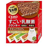 いなば CIAO すごい乳酸菌クランキー(BOX) チキンバラエティ 200g(20gx10袋) ◆賞味期限 2027年5月