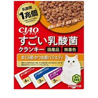 CIAO すごい乳酸菌クランキー まぐろ節・かつお節バラエティ 20g×10袋 ◆賞味期限 2027年6月
