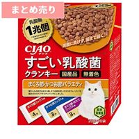 ★12個まとめ売り★CIAO すごい乳酸菌クランキー まぐろ節・かつお節バラエティ 20g×10袋 ◆賞味期限 2027年6月