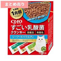 ★12個まとめ売り★CIAO すごい乳酸菌クランキー シーフードバラエティ 200g ◆賞味期限 2027年5月