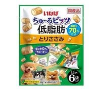 いなば ちゅ～るビッツ 低脂肪 とりささみ 12g×6袋 ◆賞味期限 2028年2月