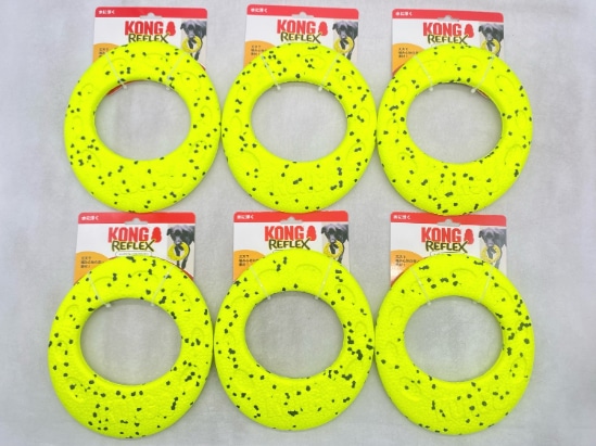 【訳あり】6個セット！コングリフレックス フライヤー 成犬