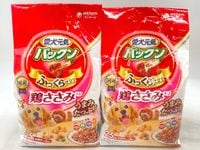 【訳あり】2個セット！愛犬元気 パックン ふっくら仕立て 鶏ささみ入り 2.5kg 成犬 ◆賞味期限 2027年1月