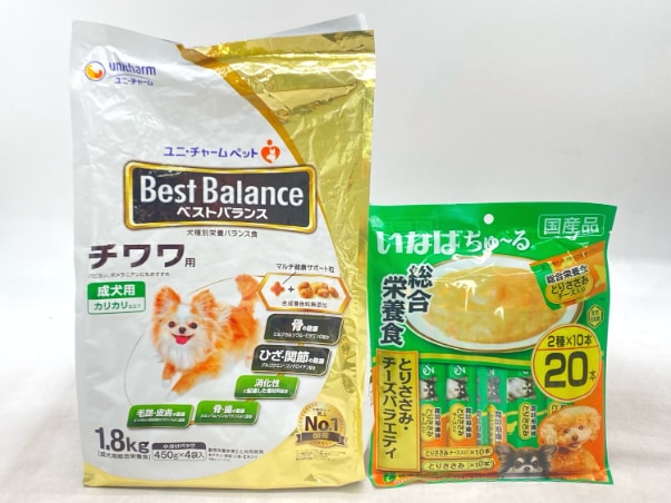 【訳あり】2個セット！ベストバランス チワワ用 いなば ちゅ～る 総合栄養食 成犬 ◆賞味期限 2027年5月