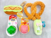 【訳あり】5個セット！ハーツ デュラプレイ コロットン レッツペッツ リボンスリッパ WanWan Bakery 成犬